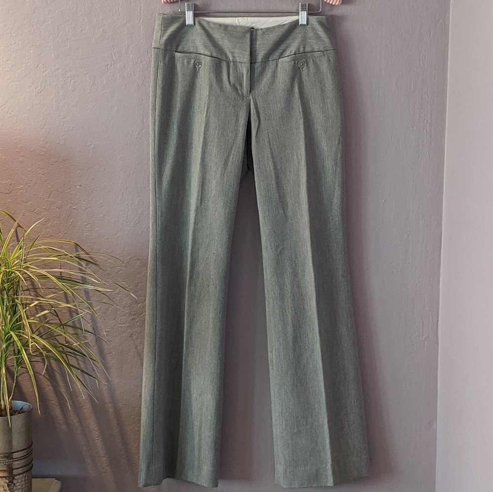 Express editor dress pants 2R, grey